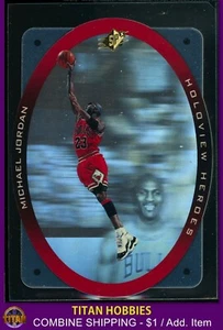 1995-96 Upper Deck SPX Holoview Heroes #H1 Michael Jordan Holoview INSERT (1:64) - Picture 1 of 2