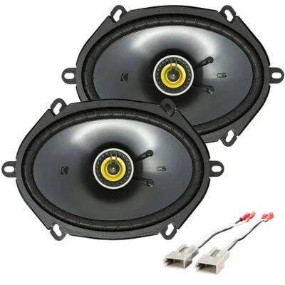 1997 - 1998 年福特 F-150 Kicker 前门/后门工厂扬声器更换包 — 第 1/4 张图片