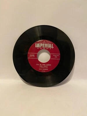 Fats Domino: I'm Walkin' / I'm in the mood for love 7" 45 rpm X5428 Imperial NM - Image 1 of 4