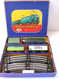 COFFRET HORNBY "LE BOURGUIGNON" OBBM ÉLECTRIQUE BEL ÉTAT NON TESTÉ (110V) - Imagen 1 de 13