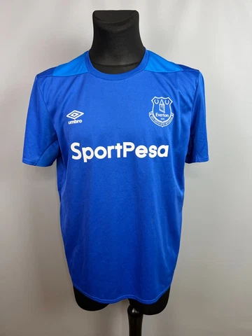 EVERTON TRAINING SHIRT JERSEY FOOTBALL SOCCER UMBRO MENS SIZE S Cover