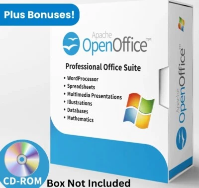 Open Office Software Suite - Word Processing Home Business CD - Image 1 of 3