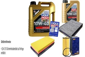 Inspection kit filter Liqui Moly oil 6L 10W-40 for VW Golf IV 1J1 1.9 TDI 1J5 - Picture 1 of 12