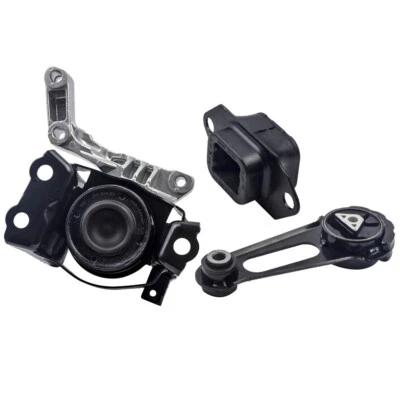 Juego de 3 piezas de montaje de motor y transmisión para Nissan Versa Note 1,6 L 2014 2015-2019 A4361 Foto 1 de 4