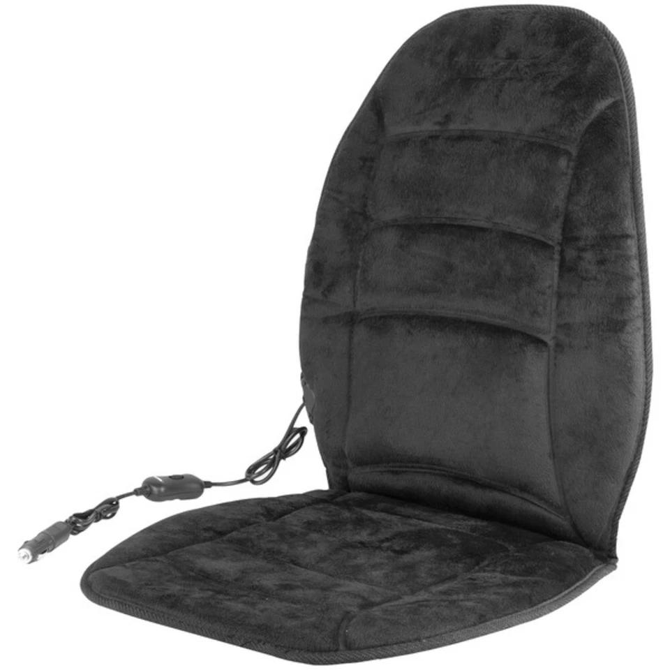 Wagan Tech 9448 12-Volt Deluxe Velour Heated Seat Cushion - Image 1 of 1