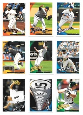 2010 Topps Baseball Trading Cards / You Choose from List #s 251 - 500 / mb3 - Image 1 of 4