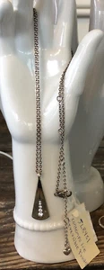 New Brighton Jewelry Contempo Ice Trinity Reversible Pendant And Neckalce - Picture 1 of 4