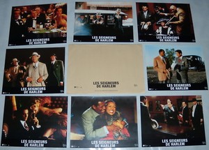 HOODLUM Laurence Fishburne Harlem Tim Roth Andy Garcia 8 FRENCH LOBBY CARDs