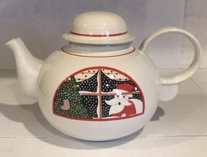 Epoch / Noritake Twas the Night Before Christmas Tea Pot - Picture 1 of 11