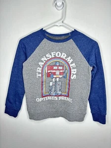 Jumping Beans Transformers Sweatshirt Boys Size 12 Softest Fleece Raglan - Picture 1 of 4