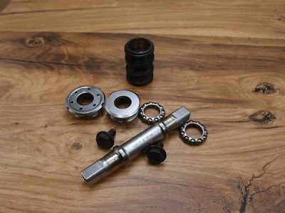 1990 vintage MTB bottom bracket Shimano D-3NL VIA Japan 122,5 mm BSA / 68 mm - Image 1 of 4