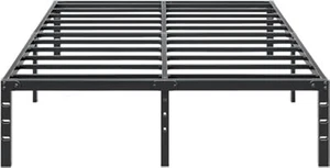 Metal Bed Frame, Durable Platform Queen Size Bed Frame, Heavy Duty Bed Frame - Picture 1 of 7