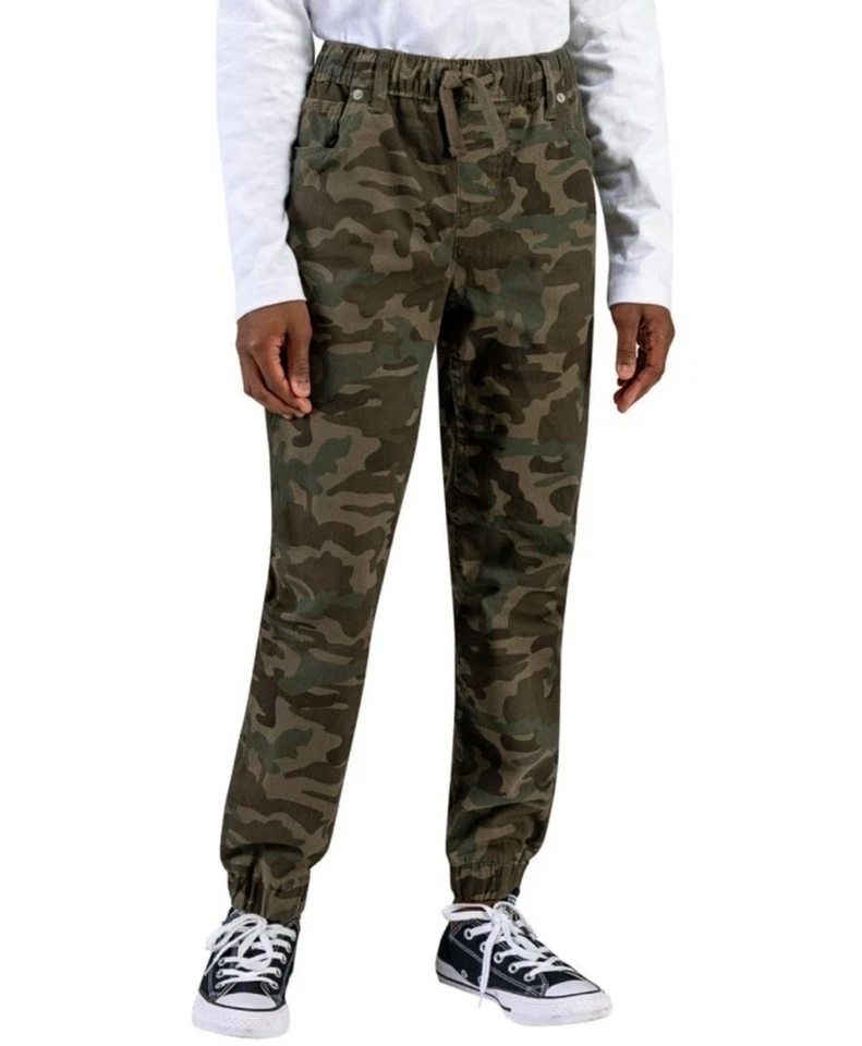 LEVIS CAMO TWILL JOGGER BIG BOYS PANTS|YOUTH SIZE 10|WITH TAGS