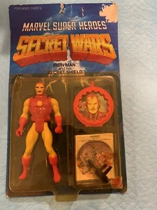 IRON MAN Marvel Super Heroes Secret Wars Action Figure by Mattel 1984-Unpunched - Picture 1 of 11