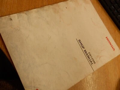 HONDA CG125M ORIGINAL 2001 FACTORY REPAIR MANUAL SUPPLEMENT - Image 1 of 3