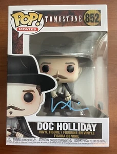 VAL KILMER Signed Autographed Funko Pop Doc Holliday Tombstone w/COA - Picture 1 of 3