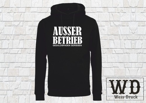 SACAI Felpa con cappuccio uomo strappata filo pazienza fuori azienda frasi cool hoodie