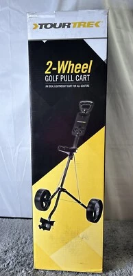 Tour Trek 2 Wheel Collapsible Golf Pull Cart - New In Box - Image 1 of 4