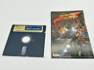 The Official MOON SHUTTLE - Atari Floppy Diskette & Manual 1983 - Bild 1 von 6