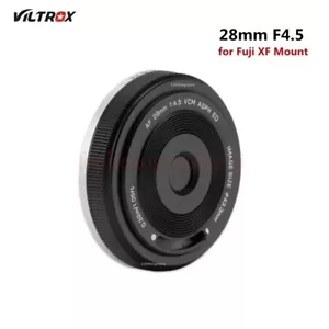 Lente de fotograma completo de enfoque automático ultrafina VILTROX AF 28 mm F4,5 para montura X Fujifilm - Imagen 1 de 15