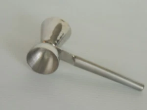 Stainless Steel Double Jigger Measure Cup with Handle for Cocktail Bartender Bar - Picture 1 of 5