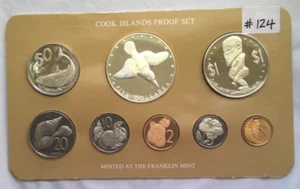 1976 Cook Islands Silver Proof Set Uncirculated | Rare Collector’s Coin Set - Picture 1 of 22