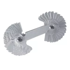 Kombi Gewindelehren metrisch und zöllig 0,25–6 mm / 4–62 BSW Gewindelehre Messer - Bild 1 von 1