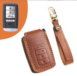 Funda Carcasa Llavero Coche Cuero Para Acura CDX TLX RLX RDX MDX ILX 2016-2020 - Imagen 1 de 8
