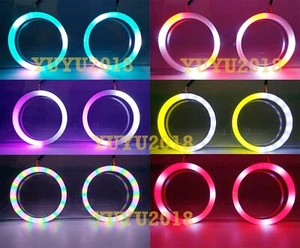 for kawasaki Ninja ZX14 ZX14R ZZR1400 06-20 Dream color Chasing RGB halo ring BT - Foto 1 di 16