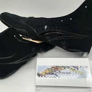 Asics Wrestling Shoes 1083A001 EX-EO special order black x black black edge - Picture 1 of 18