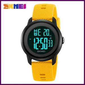 SKMEI 2218 Moda Relojes Digitales para Mujer Hombre Impermeable Deportes LED - Imagen 1 de 32