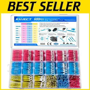 Compact 600 PCS Waterproof Electrical Connector Kit for Marine & Automotive Use - Picture 1 of 9