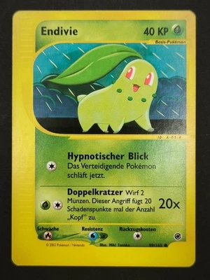Pokemon Karte - Endivie - Common - Expedition 99/165 - Vintage - Bild 1 von 2