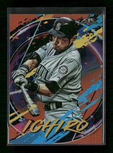 2020 Topps Fire #18 Ichiro Orange #/299 - Picture 1 of 2