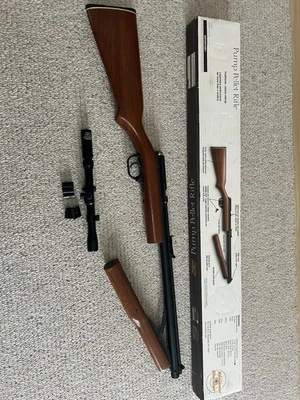 Rifle de aire comprimido Benjamin Sheridan modelo 397PA .177 con mira telescópica Bushnell 3-7 20 mm Foto 1 de 4