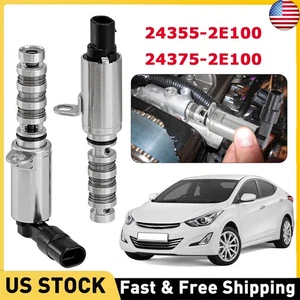 Solenoide VVT de distribución de válvula variable de escape de 2 entradas para Hyundai Elantra KIA Soul - Imagen 1 de 14