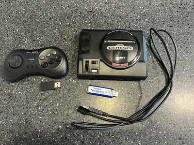 SEGA Genesis (MINI) Console, 8bitdo & TRUE BLUE ULTRADRIVE with 1000's of GAMES! - Image 1 of 4
