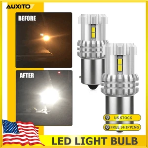 AUXITO 1156 7506 LED Reverse Canbus Backup Light Bulb Super White Error Free New - Picture 1 of 10