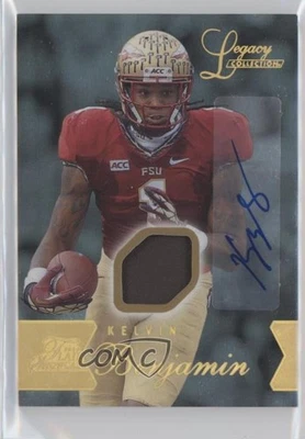 2014 Flair Showcase Legacy Collection Kelvin Benjamin RPA Rookie Patch Auto RC - Image 1 of 2