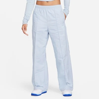 NIKE ' ЖЕНЩИН ' СПЛЕТЕННЫЙ СРЕДНИЙ ПОДЪЕМ ОТКРЫТЫЙ ПОДОЛ БРЮКИ ' СТАНДАРТНЫЙ КРОЙ ' СВЕТЛО-СИНИЙ - XL - Изображение 1 из 4