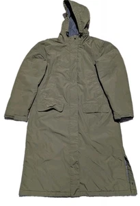 LANDS' END Damen Squall Parka MANTEL JACKE M 10 12 Kapuze Winter Fleece gefüttert - Bild 1 von 12