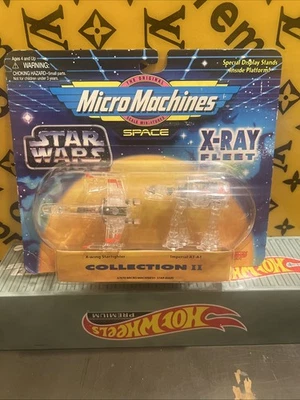 STAR WARS Micro Machines X-RAY FLEET COLLECTION II Starfighter AT-AT - Image 1 of 4