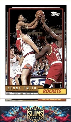 1992-93 Topps Houston Rockets Кенни Смит No170 - Изображение 1 из 2