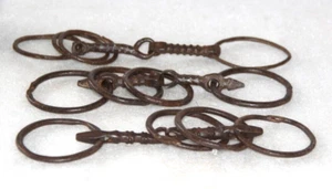 Vintage Unique Design Iron Bridle Bit /Curb Bite For Horse Collectible 3PC 13627 - Picture 1 of 9
