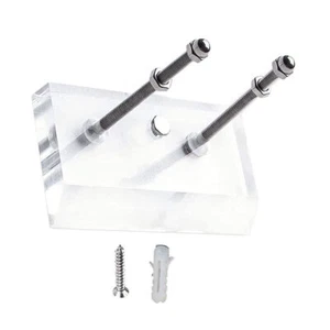 Acrylic Deck Wall Mount Skateboard Hanger Professional Display Rack Storage Tool - Picture 1 of 12