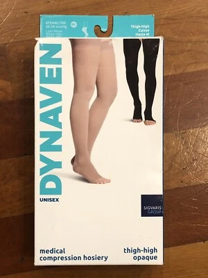 SIGVARIS(New, damage box) Womens DYNAVEN  Thigh-Highs. ML - Image 1 of 4