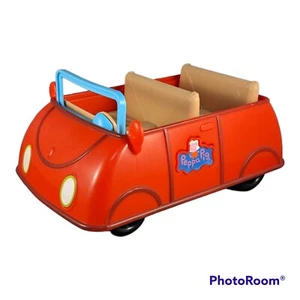 Peppa Pig Talking Car Red 4 Seater Convertible Great Condition Low Miles - Picture 1 of 8