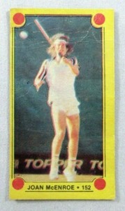 JOHN MCENROE RC 1980 DEPORTISTAS ARGENTINOS DEL MUNDO ROOKIE CARD #152 PSA POP 3
