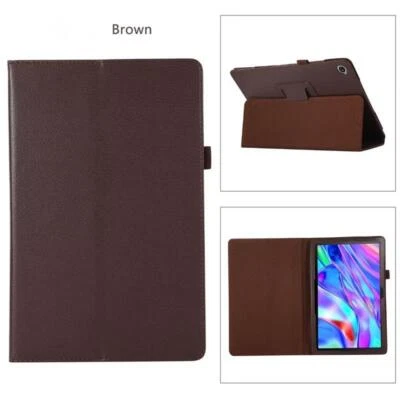Lenovo Tab M10 Plus 3rd Gen TB125FU 10.6 in Leather Stand Case Smart Flip Cover - Image 1 of 4