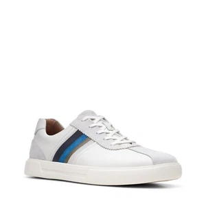 Tenis combinadas para hombre Clarks Un Costa banda blancas 26150550 - Imagen 1 de 7